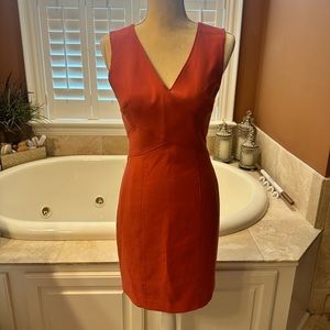 WHBM Coral dress sz 0